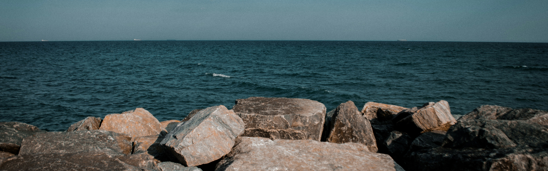 Stones by the sea